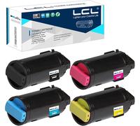4x Toner Compatibili Xerox VersaLink C500 C505 CMYK LCL Qualità Alta Resa