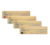 4X Toner Originale Konica Bizhub C220 C280 / TN-216K TN-216C 216M 216Y Cartucce