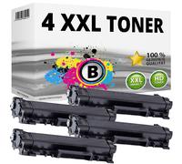 4x Toner XXL Compatibile brother TN2410 HL-L2310D L2375DW L2710DN L2710DW