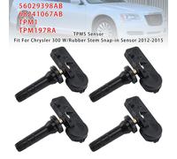 4X TPMS Pneumatici Pressione Sensore Per Dodge Jeep Chrysler RAM 56029398AB UK