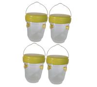 4x Trappole per vespe, riutilizzabili, per giardini, patio, cortile,