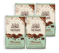 4X Tre Marie Antica Marca i Morbidi Frollini con Gocce di Cioccolato e Fave di Cacao 300g - NOVITA' 2023 [4 Confezioni]