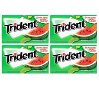 4x Trident Cannella Gusto senza Zucchero Gomma con Xilitolo Dolci Americani