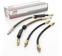 4X Tubo Frenante Tubo Del Freno Anteriore Posteriore Per FORD FIESTA 3 III