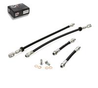 4X Tubo Frenante Tubo Del Freno Anteriore Posteriore Per VW LUPO 6X1 6E1