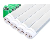 4x Tubo Neon LED Fluorescente 150cm Risparmi Energetico Plafoniera Fredda Cucina