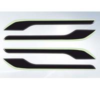 4x Türgriff-aufkleber Set per Tutti Tesla Modelli: Luci Al Buio