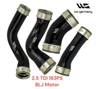 Tubo di Aspirazione Set per VW Multivan T5 2.5 Tdi Axd Axe 130PS 174PS