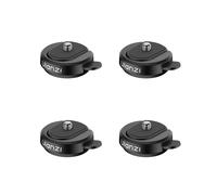 4X Ulanzi Quick-Release Basic Kit/Backpack Clip for Outdoor Travel Photography Cameras Adapter with 1/4inch Thread CK01