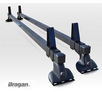4x Universale Carico Blocca + 40mm Bullone a U Supporti Per Tetto Barre Big Van