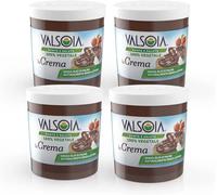 4x Valsoia Crema Vegetale alle Nocciole 200 g (Confezione da 4)