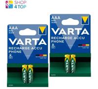 4x VARTA AAA 800mAh Batterie Ricaricabili NiMH 1.2V HR03 LR03