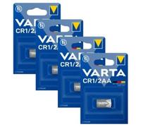 4x Varta CR1/2AA Batterie 3V Litio CR14250 6127 BR14250 Pack