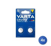 4x Varta CR2016 Batteria monouso Alcalino