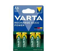 4x VARTA Recharge Accu Recycled Batterie Ricaricabili AA NiMH 2100mAh 1.2V