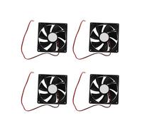 4X Ventilatore di Raffreddamento di 90mm X 25mm 12V 2Pin per il Dispositivo di Raffreddamento Della CPU del Caso del Calcolatore