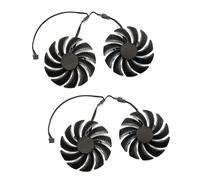 4X Ventola per Scheda Grafica di Raffreddamento GPU da 88 mm per REDEON AORUS RX580 / 570 GIGABYTe GV-RX570 AORUS