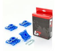 4X VETRO FINESTRA FINESTRE ELEVATORE RAIL GLEITBACKEN PER VOLVO