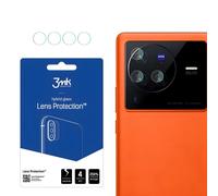 4x Vetro per la fotocamera 3mk per Vivo X80 Pro - Trasparente