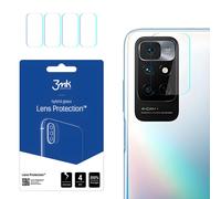 4x Vetro per la fotocamera 3mk per Xiaomi Redmi Note 11 4G - Trasparente