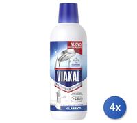 4x Viakal Anticalcare 470 Ml. Liquido Classico Made In Italy