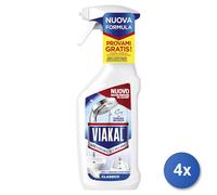 4x Viakal Anticalcare 470 Ml. Trigger Classico Made In Italy