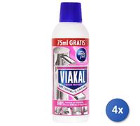 4x Viakal Anticalcare 630 Ml. Liquido Fresco Profumo Made In Italy