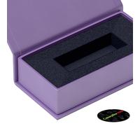 4x Viola Chiaro Scatoletta Magnetica USB Presentazione, e drive rimovibili