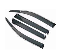 4x Visiera parasole for finestrini auto compatibile con Nissan Qashqai J12 12 2024 2023 Visiera parasole for finestrini laterali antipioggia