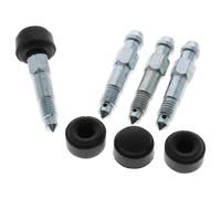 4x Vite Spurgo Valvola Sfogo Aria per Audi VW Skoda Seat M6x1x38 MM Con Tappo
