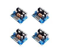 4X Voltmetro LED PWM Regolabile da 4-38 V un 1,25-36 V Modulo Scheda Step-Down XL4016 8A 250 W - Power Drop Module