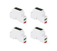 4X Waveshare Convertitore da RS232 Un RS485 Industrial Rail 300-115200 Bps Isolamento Digitale Attivo Ad Ampia Tensione