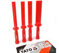 4x YATO Kunstoff-Schaber Leva Modanature Carenatura 4-tlg 19, 22, 25, 37,5 MM