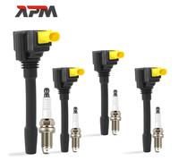 4x Zündspule + 4x Zündkerzen Per Fiat 124 Spider 348 1.4 L 2016-2021 M 12 x 125