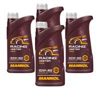 19x1 Litro Mannol Racing + Ester 10W-60 olio motore Api Sn / CH-4 Acea A3/B4