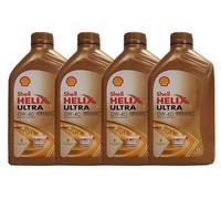 4 x 1 litri Shell 0W-40 Helix Ultra 0W40 olio motore
