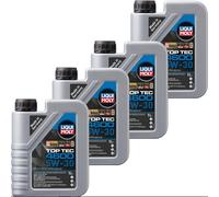 4X1 Litro Original Liqui Moly 3755 Top Tec 4600 5W-30 Olio Motore