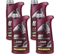 4x1 Litro Originale MANNOL MN8210-4ME Atf Multivehicle Cambio Automatico Oil