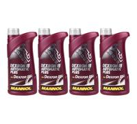 4X1 Litro Originale MANNOL Olio Del Cambio Automatico Dexron III Automatic Plus