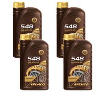 4x1 Litro Originale PEMCO Olio Ingranaggi Ipoid 548 Api GL-4 Trasmissione Fluido