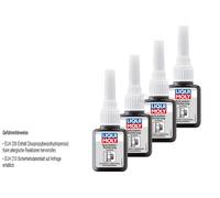 4x10 G Schrauben-Sicherung Resistente Bottiglia Plastica