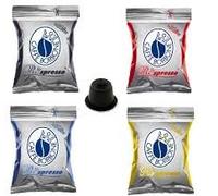 4x100 capsule Borbone Respresso DEGUSTAZIONE 100 NERA, 100 BLU, 100 RED, 100 ORO compatibili Nespresso