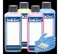 4X100Ml InkTec Inchiostro CISS Per HP 932 933 OfficeJet 6100 6600 6700 7110 7610