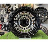 4X17 " 6X139.7 Rhino Sentinella Stile Nero Con Taglio Diamante Viso Ruote Per