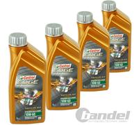 4X1L CASTROL EDGE SUPERCAR 10W-60 TITANIUM Adatto Per BMW API SN ACEA A3 B3/4