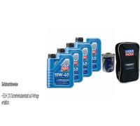 4X1L Liqui Moly Super Leggero 10W-40 350Ml MANNOL 9990 Motor Doctor Borsa