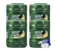 4x20L FANFARO Tsn 10W-40 Api Sn / Sm / Cf olio motore Oil Incl. Canale di