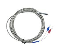 4x30 sonda tipo K/E termocoppia sonda temperatura sensore schermatura filo 0-800 ℃ acciaio inox 1 pz (K 1M)