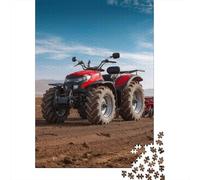 4x4 ATV with Plow Jigsaw Puzzle Impossible 1000Pcs Decorazione Per La Casa. Rilassamento E Intelligence Per Adulti E Ragazzi Da 14 Anni 38x26cm/1000pcs