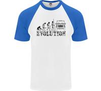 4X4 Evolution Off Roading Road Driving Uomo S/S Baseball T-Shirt